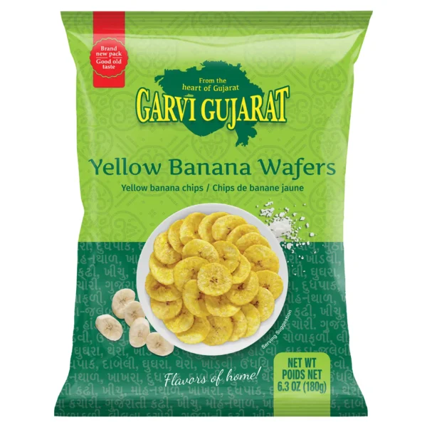 G.G. BANANA CHIPS YELLOW 20X180 GM