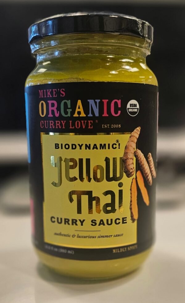 Mike's Biodynamic Yellow Thai Curry Sauce