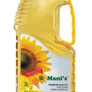 Mani's Sunflower Oil - 3 LTR