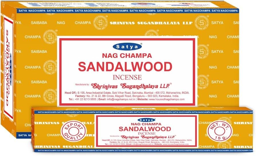 Nag Champa W/ Sandlewood Incense - Satya Sai Baba