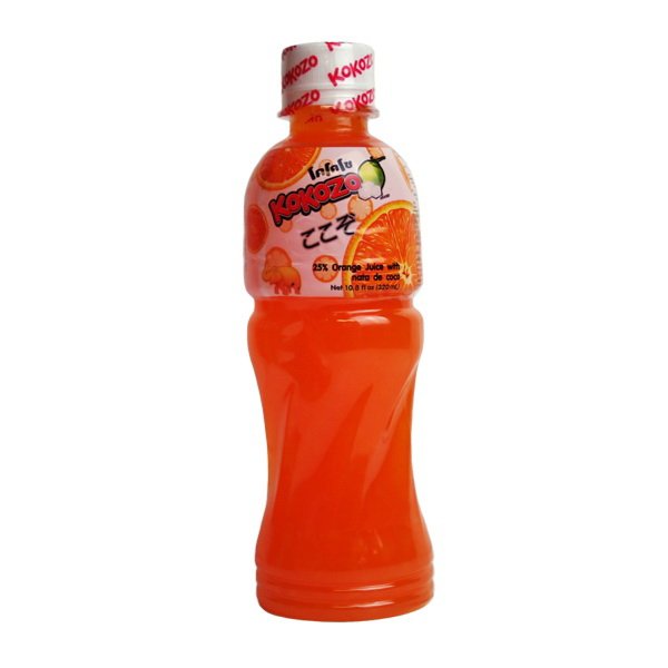 Orange Juice With Nata De Coco - Kokozo (10.80 Oz)