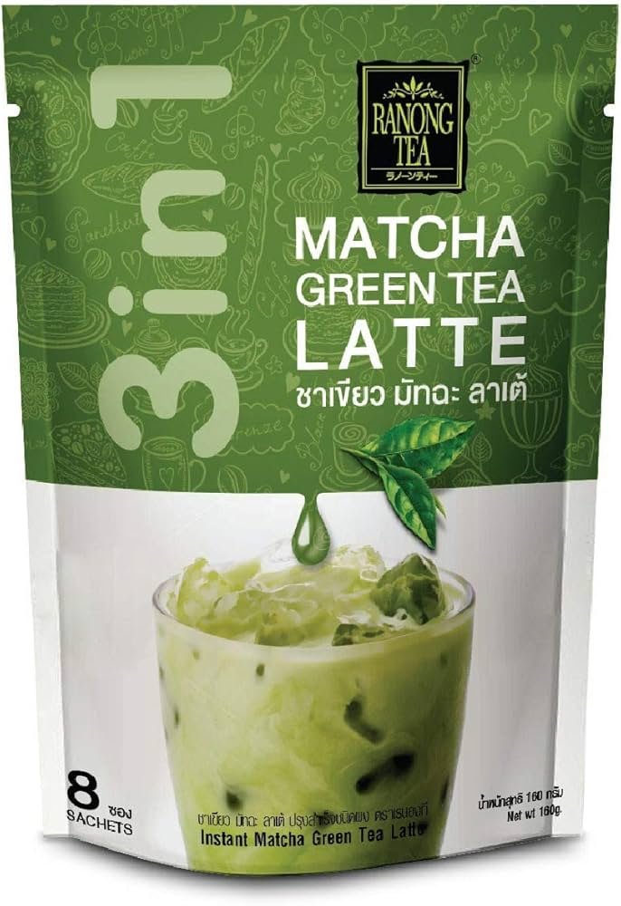 instant matcha green tea latte
