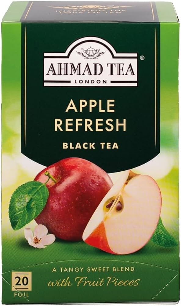 Apple refresh Black Tea - Ahmad Tea (20 Foils)