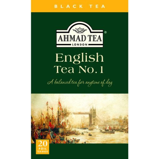 English Black Tea - Ahmad Tea (20 Foilks)