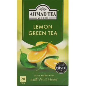 Lemon Green Tea - Ahmad Tea ( 20 Bags)