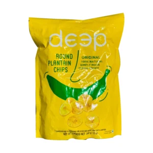 Plantain Chips Round - Deep 340g