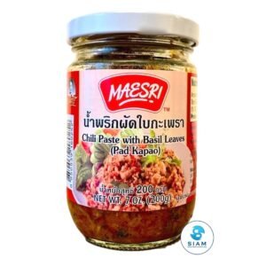Chilli Paste With Holy Basil - Mae Sri (7 Oz)