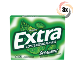 Wrigleys Spearmint Gum Extra Long Lasting