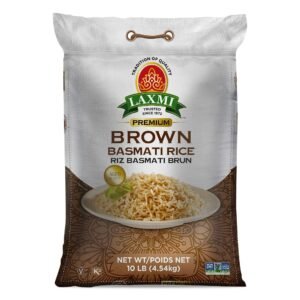 Brown Basmati Rice - Laxmi (10 Lb)