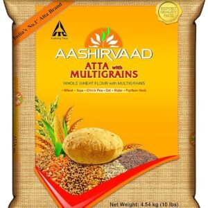 Wholewheat Multigrain Flour - Aashirvaad (10 Lb)