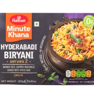 Haldiram Minute Khana - Hyderabadi Biryani 250 gm Frozen