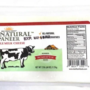 Desi Whole Milk Paneer - 5 Lb