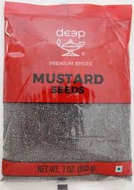 Deep Mustard Seeds 7 Oz (200gm)