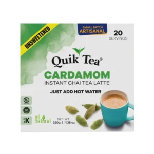 Quick Tea Unsweetened Cardamo Chai 20