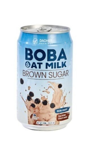 Boba Oat Milk Tea