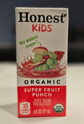 Honest Kids Organic Super Fruit Punch Juice Drink