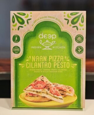 Deep Indian Kitchen Naan Pizza - Cilantro Pesto