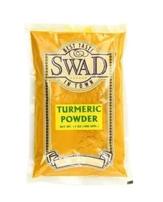 SWAD Turmeric Powder 400 Gm package with vibrant yellow color