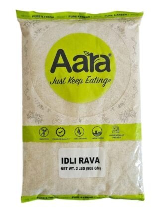 Aara Idli Rava 2 Lb package for making fluffy idlis