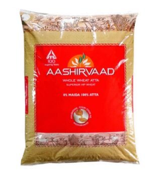 Aashirvaad Whole Wheat Atta 20Lb pack for nutritious meals