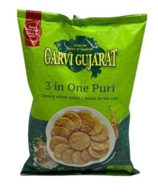 Garvi Gujrat Papadi snack pack, 285g, crunchy and savory from Gujarat