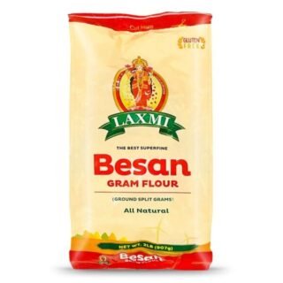 Laxmi Besan Flour in a 2 lb package for Indian cooking