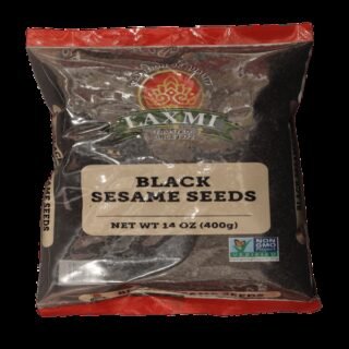 Laxmi Black Sesame Seeds in a 400g package