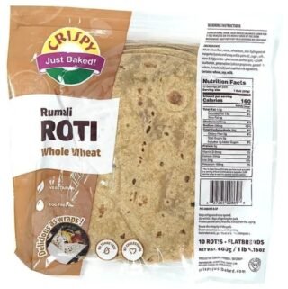 Crispy Rumali Roti in a 600g pack, perfect for Indian meals.