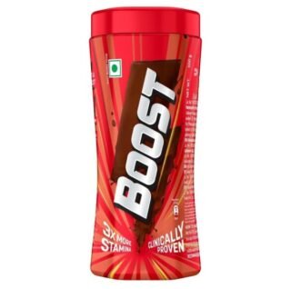 500g pack of Boost chocolate drink for energy boost