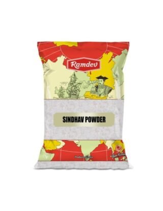 Sindhav Salt by Ramdev in a 100g package, ideal for a balanced diet.