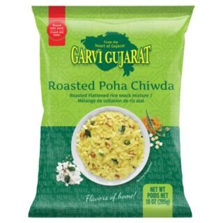 G.G. Roasted Poha Chiwda snack pack, 285g, traditional Indian snack