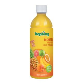 Tropiking mixed fruit juice drink in a 16.9 Oz bottle