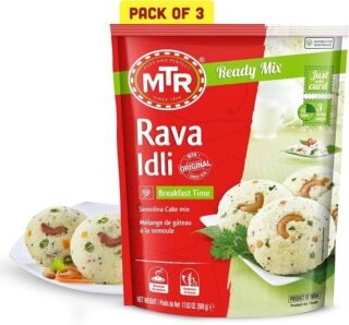 MTR Rava Idli instant mix pack, 200g, ready to eat meal option