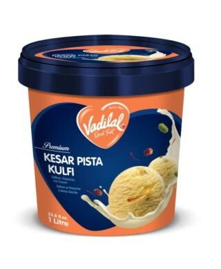 Vadilal Kesar Pista Kulfi ( 1 Litre)
