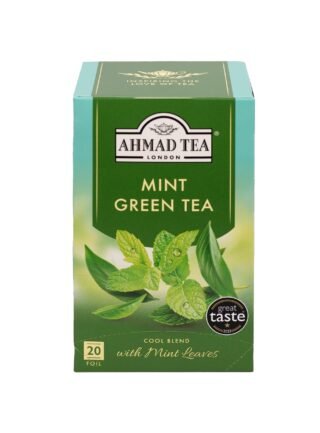 Mint Green Tea – Ahmad Tea (20 Foil)
