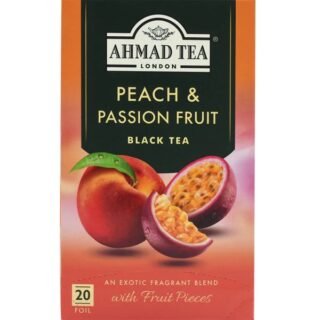 Peach And Passion Fruit Black Tea - Ahmad Tea (20 Foil)