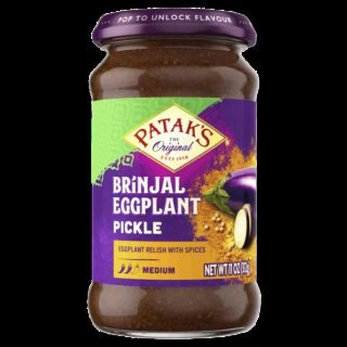 Brinjal Eggplant Pickle - Pataks (312g)
