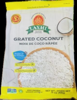Grated Coconut Frozen - Laxmi (400g)