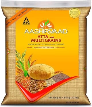 Wholewheat Multigrain Flour - Aashirvaad (10 Lb)